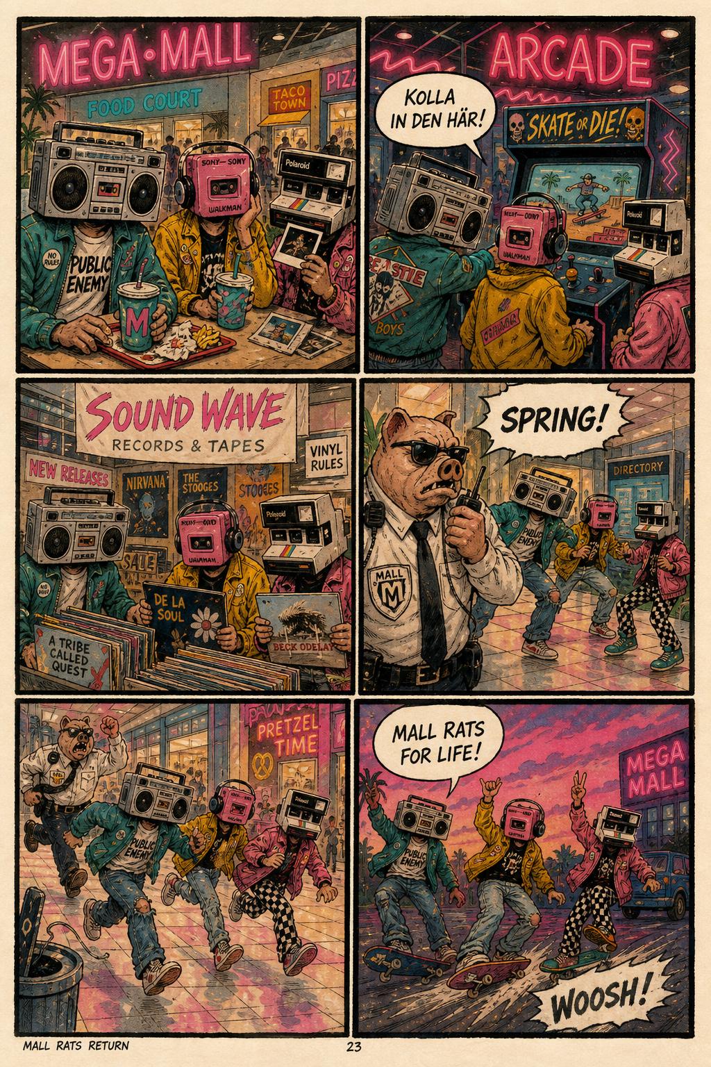 Mall Rats Return — Page 1