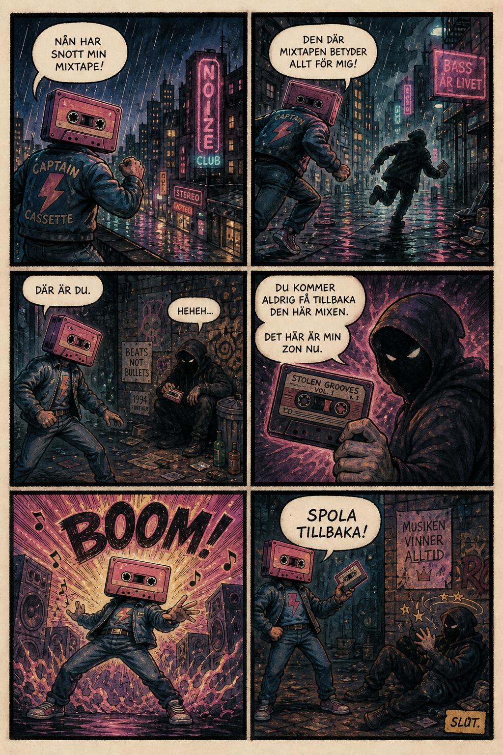 The Mixtape Heist — Page 1